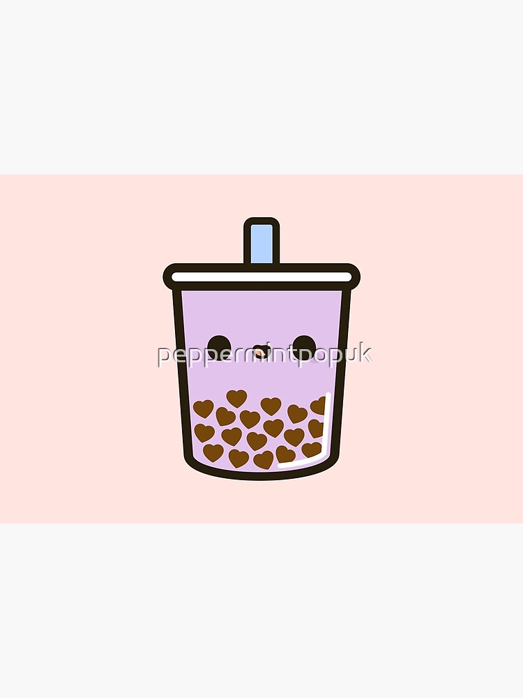 Cute Love Heart Bubble Tea by peppermintpopuk