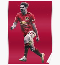 Daniel James - Manchester United FC - The Future Poster