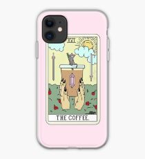 "The Coffee" Tarot Card iPhone Case
