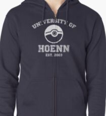 University of Hoenn Zipped Hoodie