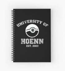 University of Hoenn Spiral Notebook