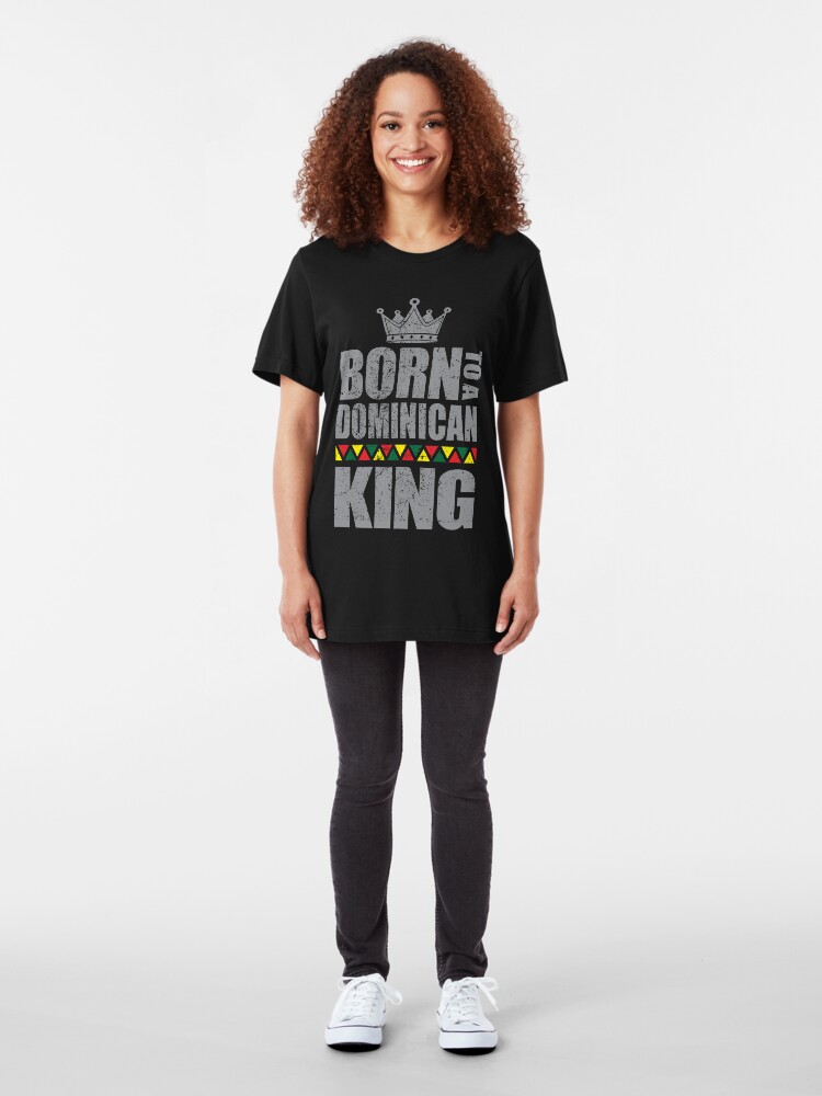 Dominican King Dominican Dad T Shirt By Identiti Redbubble 