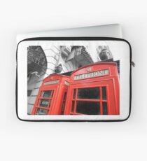 Red London Laptop Sleeve