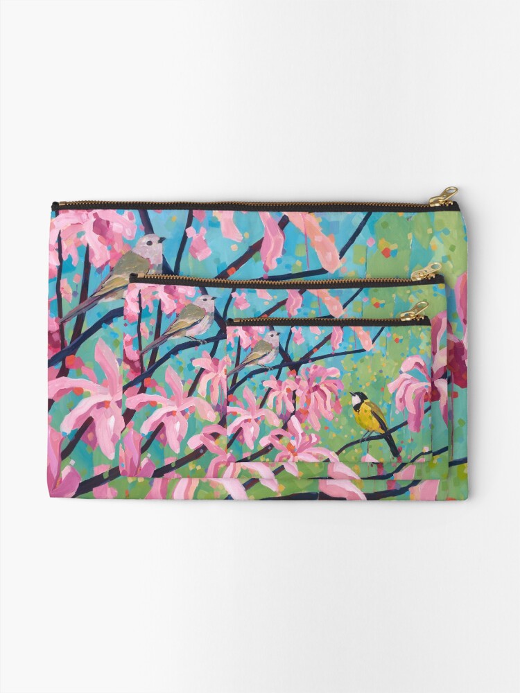 Alternate view of A New Place to Sing Zipper Pouch