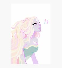 messy ponytail Photographic Print