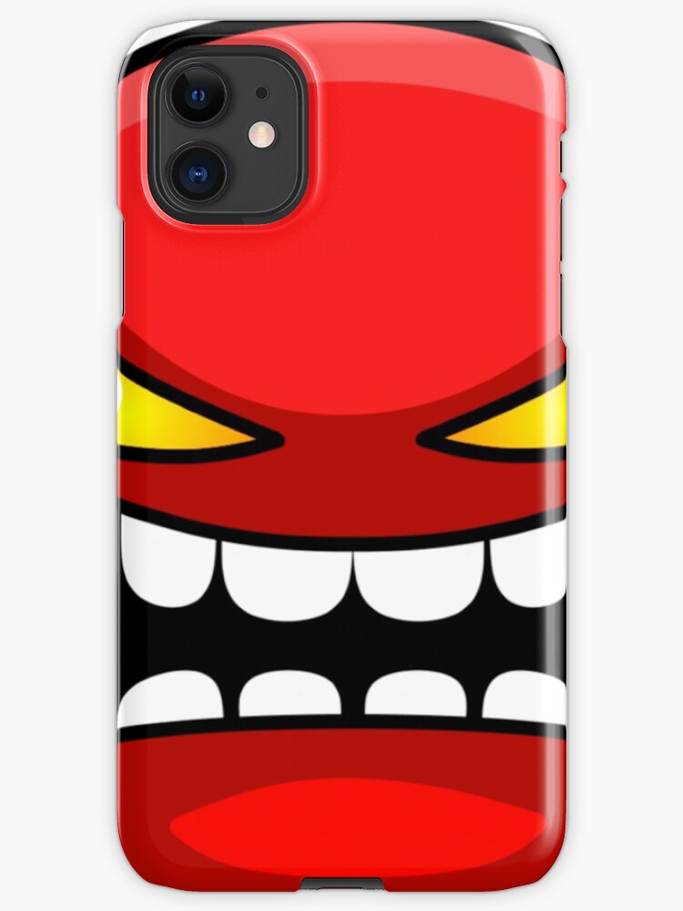 "Geometry dash Insane demon" iPhone Case & Cover by CoryBaxter Redbubble