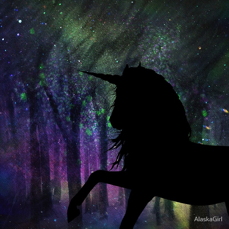 northern lights jewelled unicorn