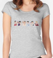 Skater Guys Fitted Scoop T-Shirt