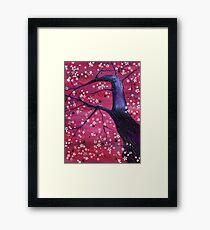 Black Cherry Framed Print