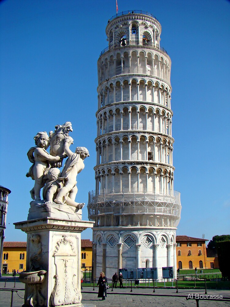 Leaning Tower Of Pisa Repaired By Canadian by Al Bourassa