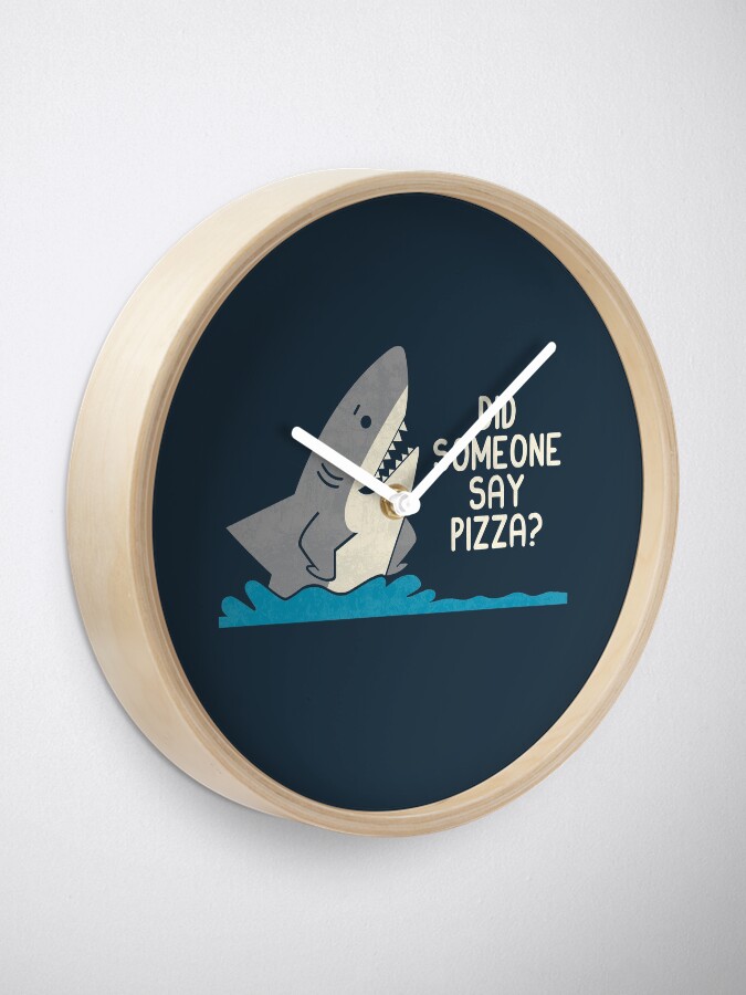 Alternate view of Hungry Shark Clock