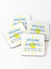 Crazy Ex-Girlfriend Dream Ghost Fan Art Coasters