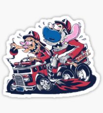 Ren and Stimpy Sticker