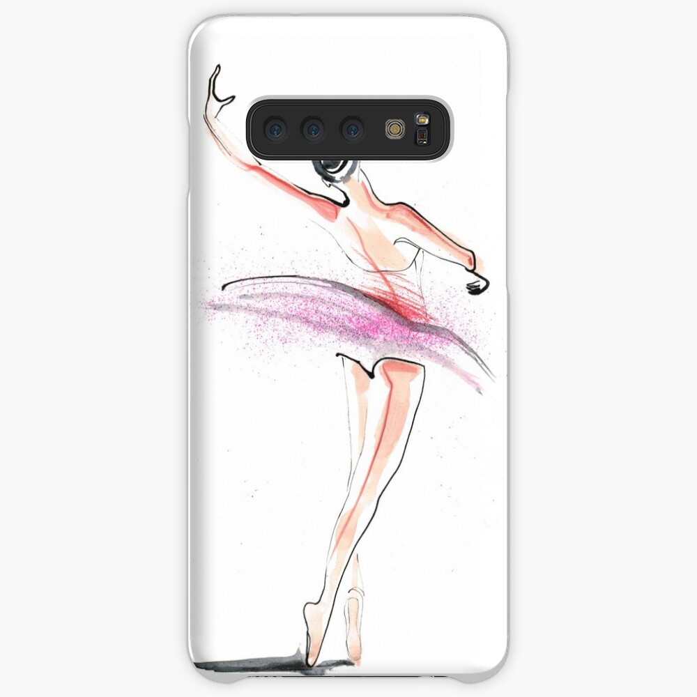 Ballerina Dance Drawing Case & Skin for Samsung Galaxy