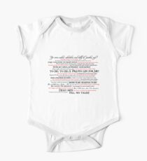 Dress Up, Me Hearties, Yo Ho! (Black/Red) One Piece - Short Sleeve