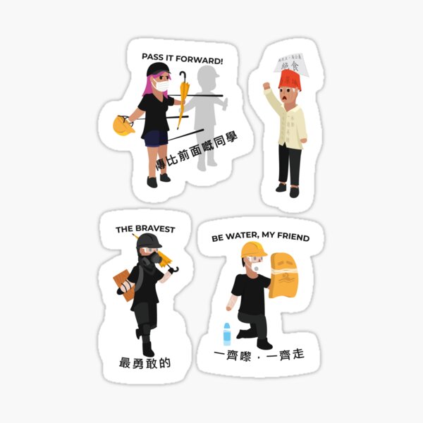 Stickerpack: The Protesters Sticker