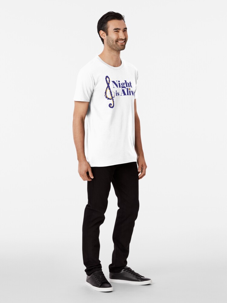 Alternate view of Night is Alive Premium T-Shirt