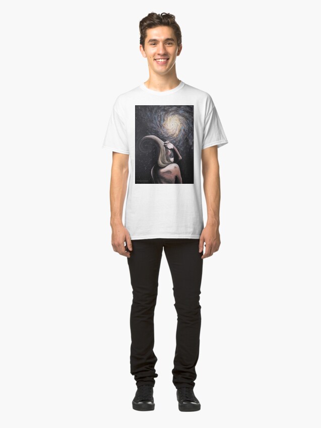 Alternate view of head in a spin Classic T-Shirt