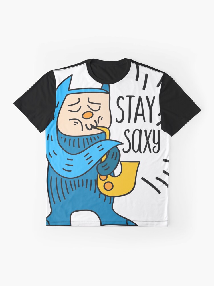 Alternate view of Stay Saxy Graphic T-Shirt