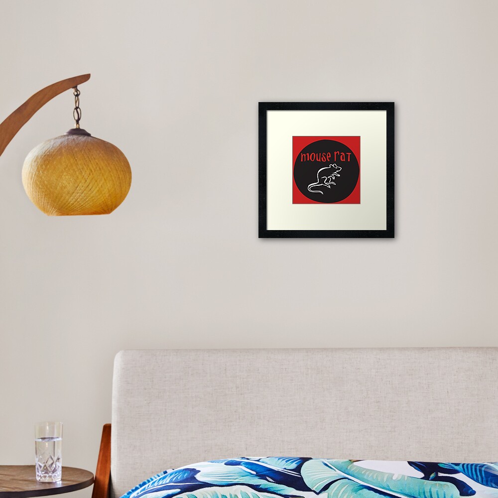 Mouse Rat Forever Framed Art Print