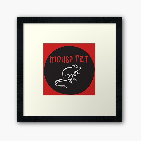 Mouse Rat Forever Framed Art Print