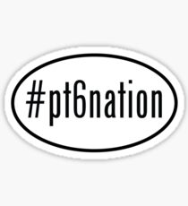 #pt6nation Sticker