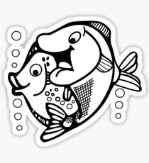 Fish-Fish Sticker