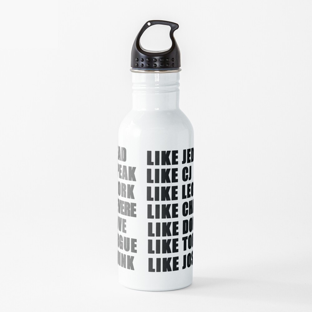 live like the west wing Water Bottle