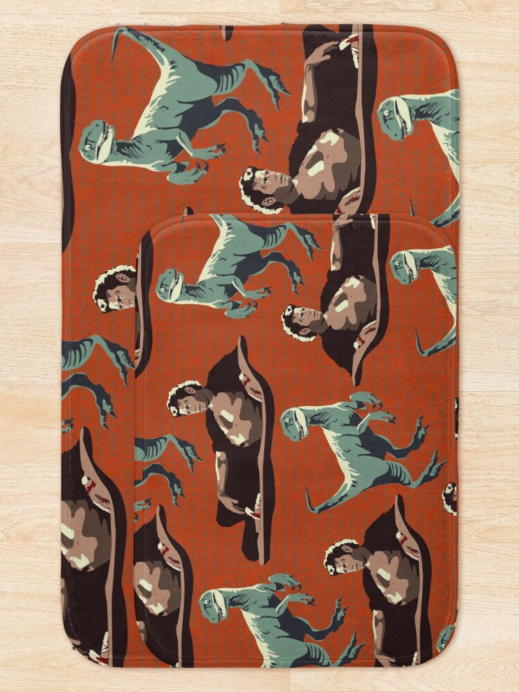 Alternate view of Jurassic Geniuses Bath Mat