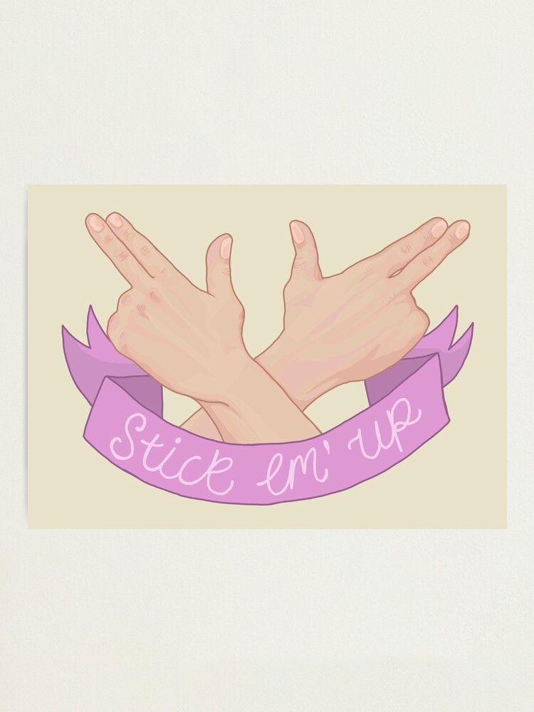 Alternate view of Finger Guns Photographic Print