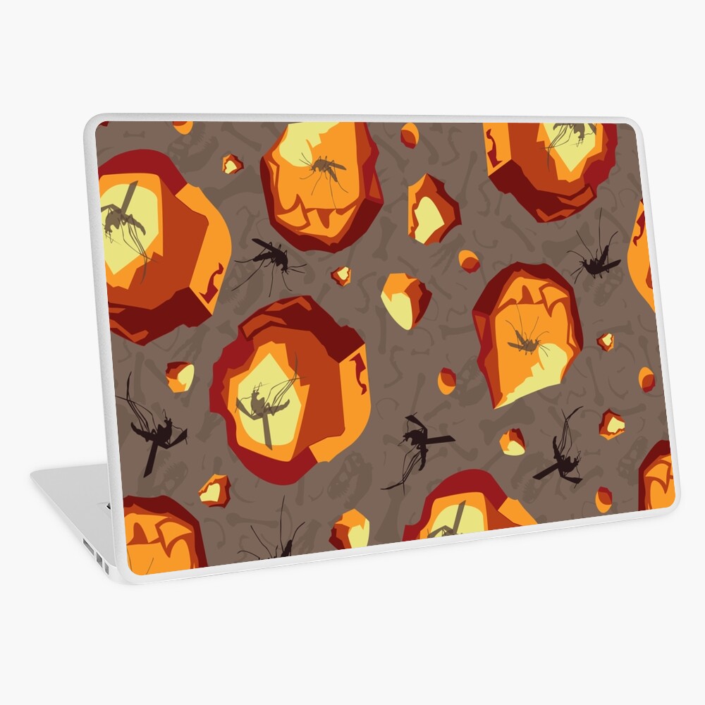 Amber in the Rough Laptop Skin