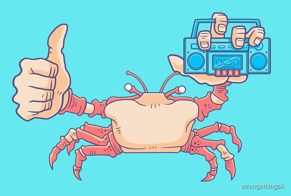 "Crab Hands" by strangethingsA Redbubble