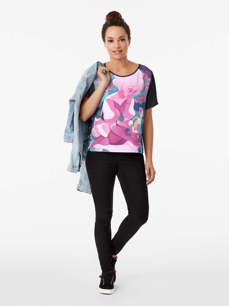 Alternate view of My World Chiffon Top