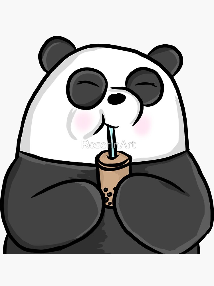 Happy Panda by RoserinArt