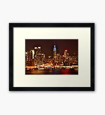 Lámina enmarcada New York's Skyline