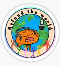 Refund the World - The Amazing World of Gumball Sticker