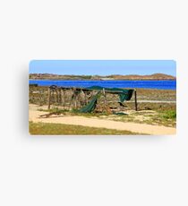 One Arm Point Canvas Print