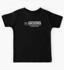 Achievement Unlocked New Character Created Kids Tee