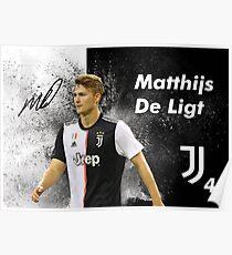 Matthijs De Ligt Football Poster