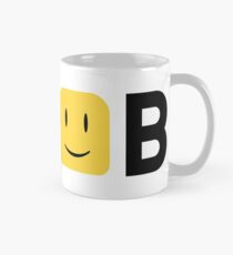 Roblox Noob Mugs Redbubble - roblox check it face iphone case by ivarkorr