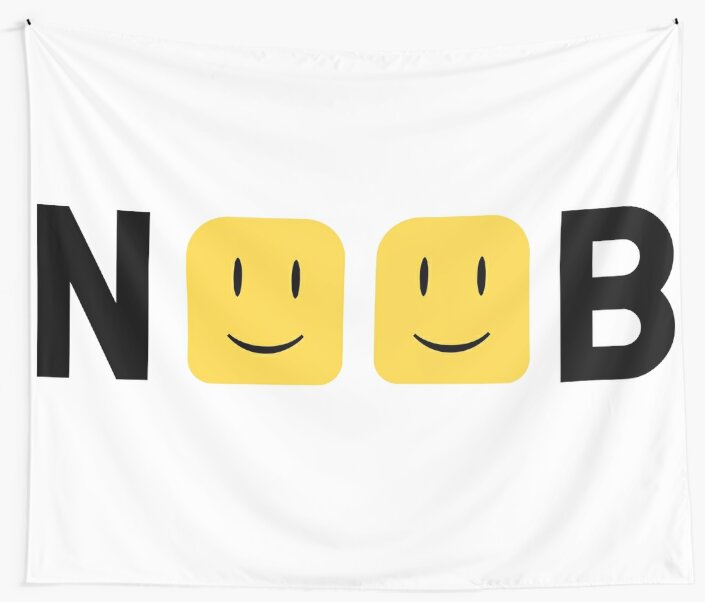 Roblox Noob Heads Tapestry By Jenr8d Designs Redbubble - roblox oof scarf by tshirtsbyms redbubble
