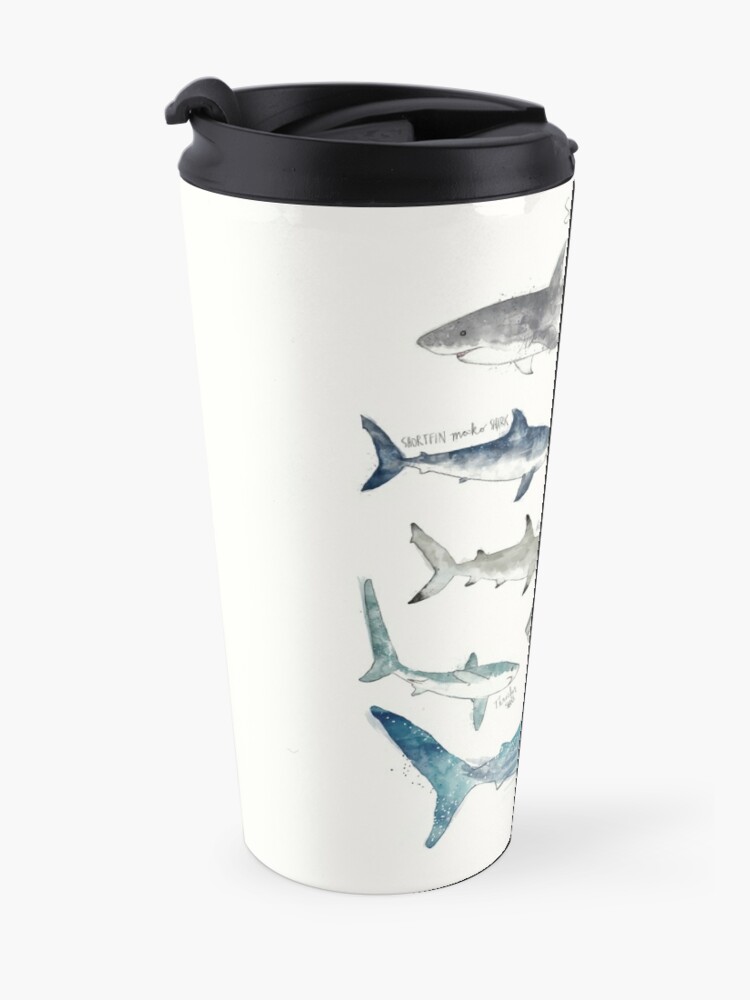 shark travel mug