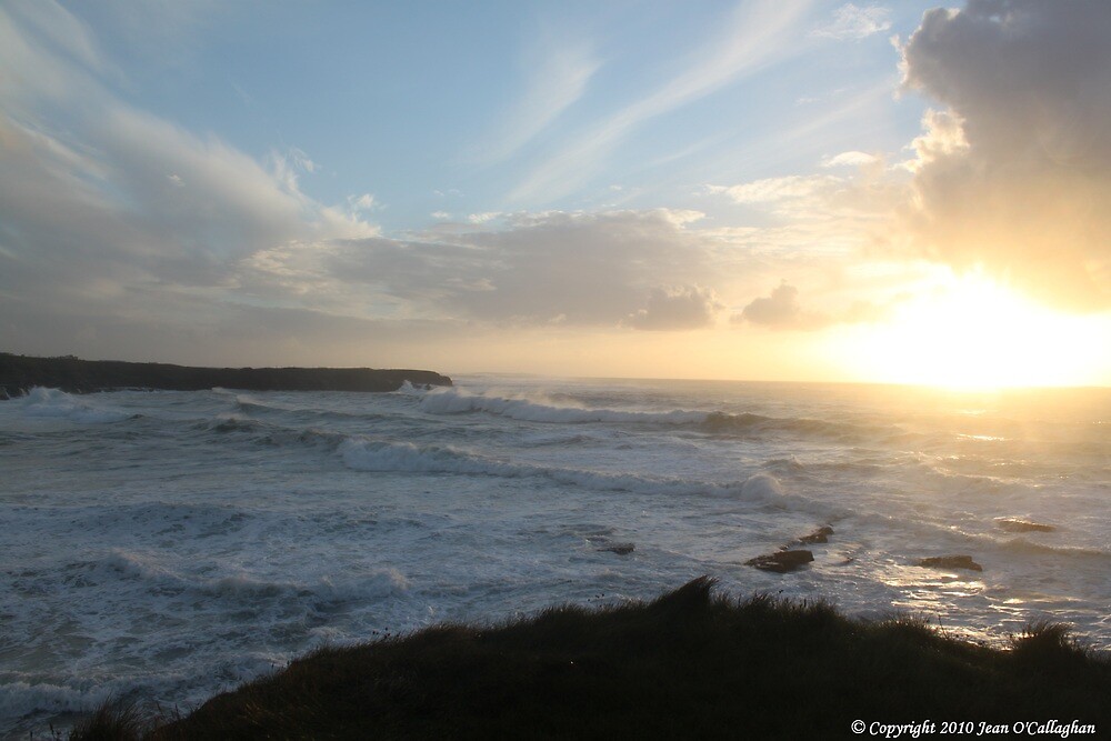 "White Strand,Miltown Malbay,Co.Clare" by Jean O'Callaghan Redbubble