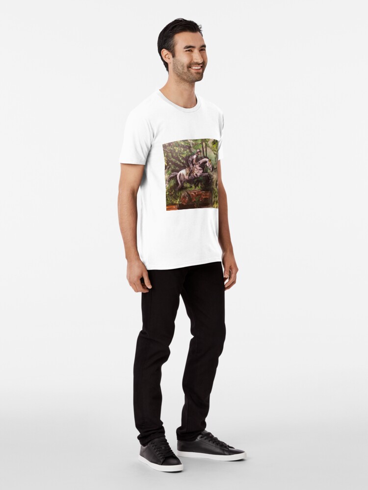 Alternate view of Over hill and dale Premium T-Shirt