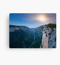 Verdon Moon Canvas Print