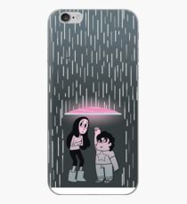 Shielding Connie From The Rain iPhone Case