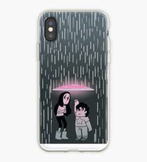 Shielding Connie From The Rain iPhone Case