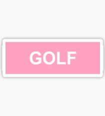 "GOLF" STICKER OFFICIAL COPY Sticker