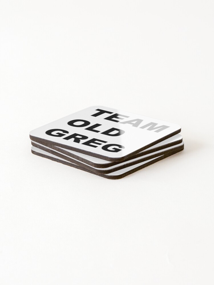 Alternate view of Team Old Greg Crazy Ex Girlfriend Fan art Coasters (Set of 4)