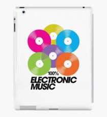 100% Electronic Music iPad Case/Skin